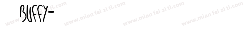 鄞禾軒 Buffy字体转换